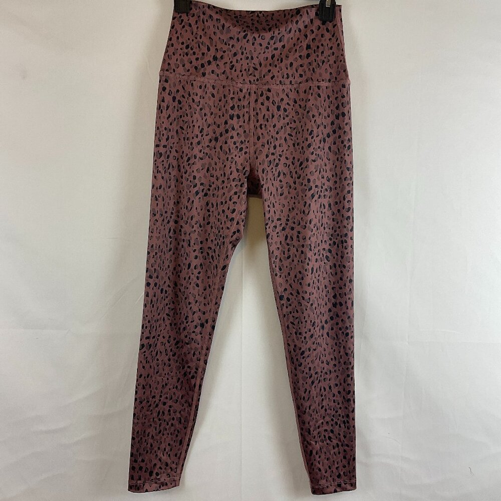 Beyond Yoga Animal Print Leggings - Brown and Black